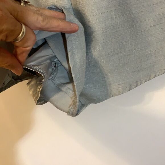 L’Atiste by Amy short romper with pockets in pale blue - Picture 4 of 12